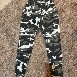 Camo jeans